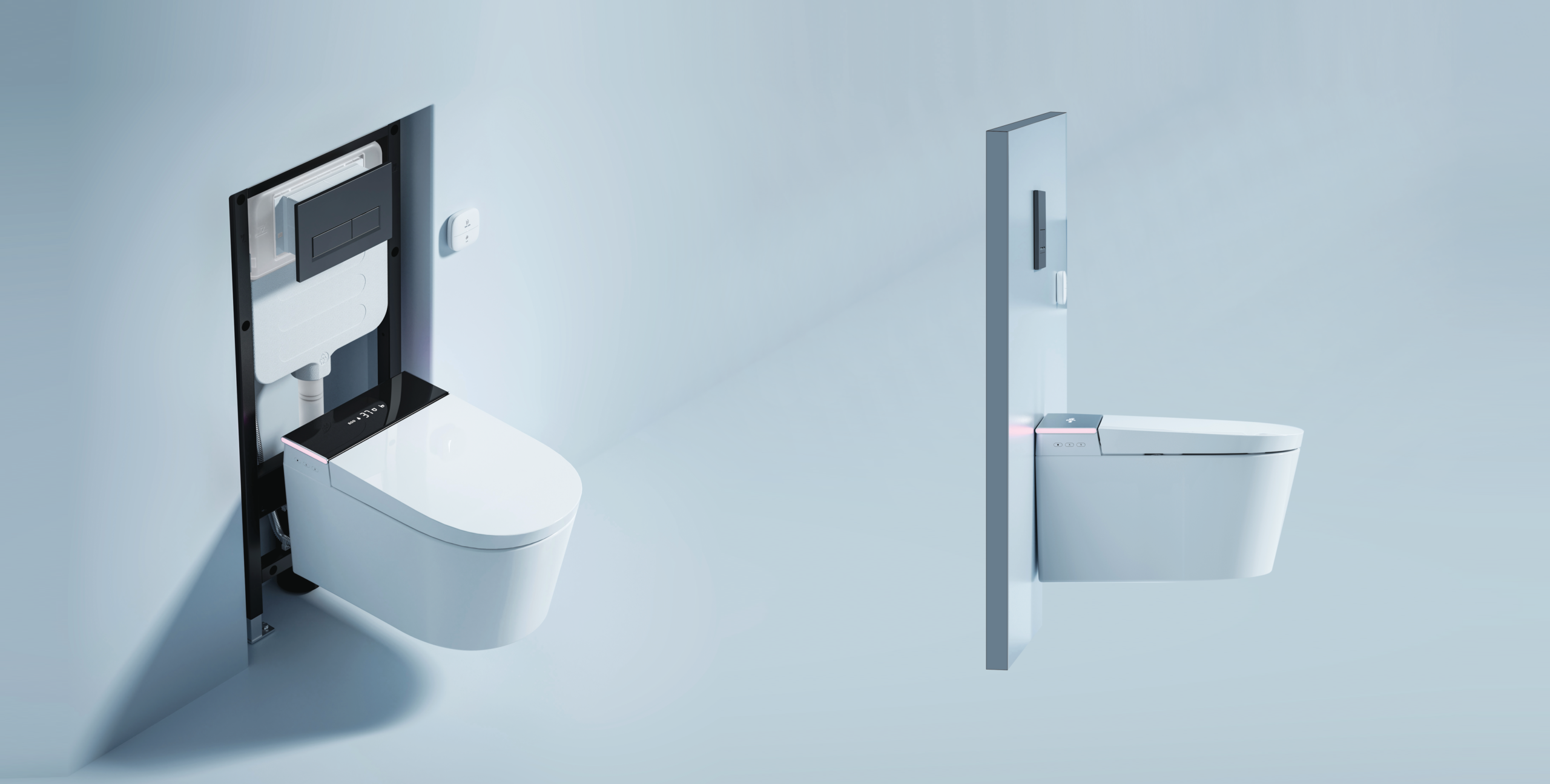Wall-Hung Smart Toilet