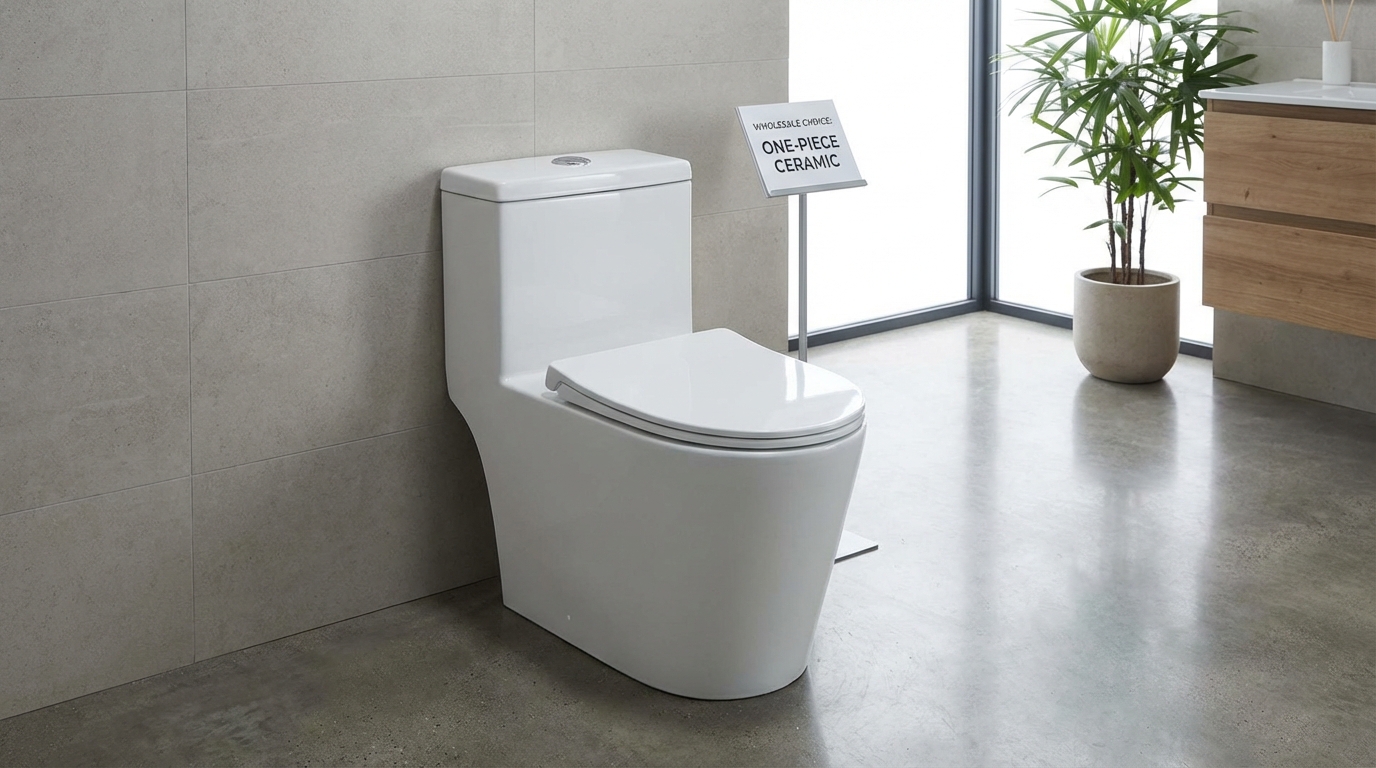 One-Piece Ceramic Toilet